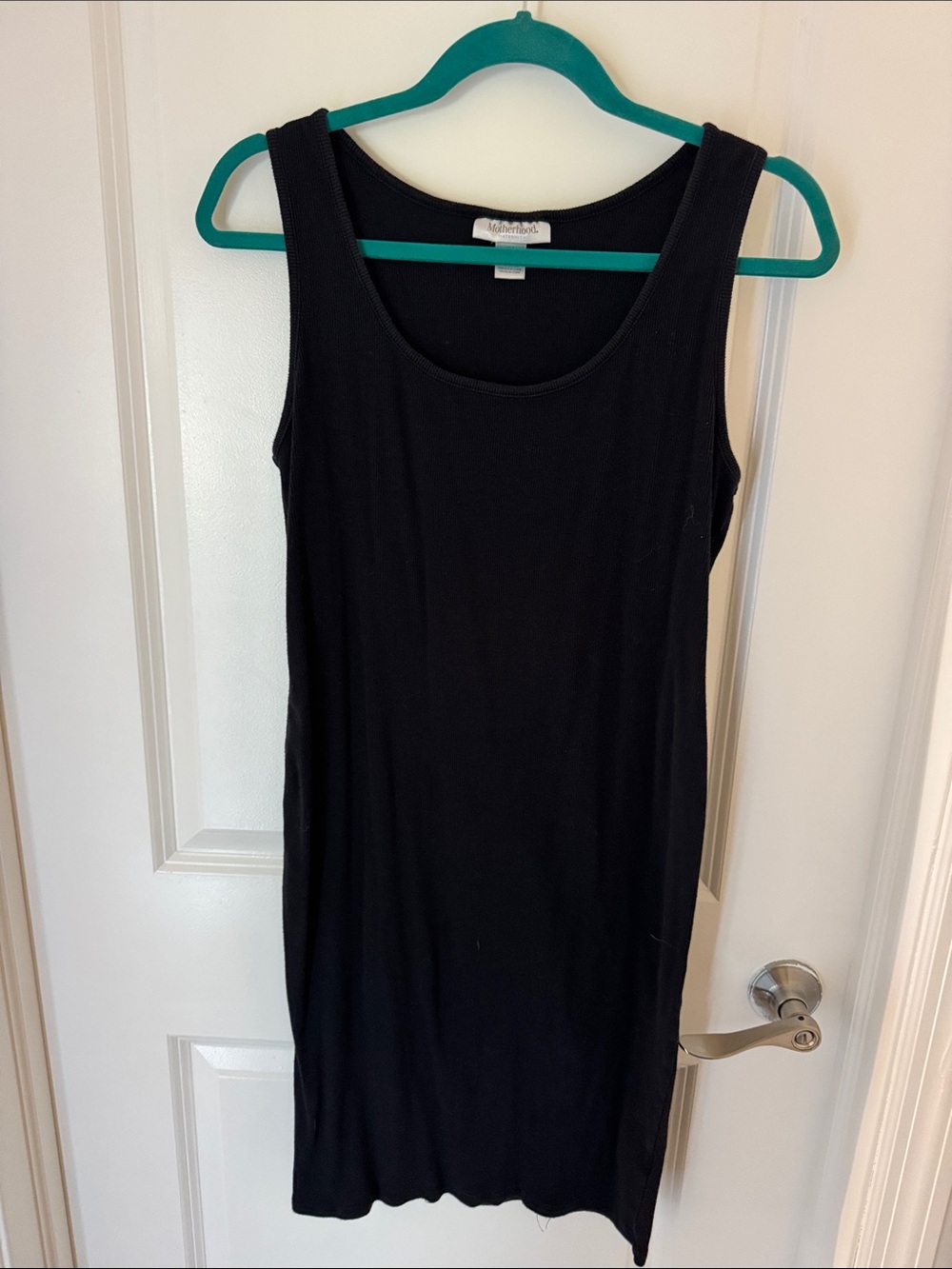 Mother hood maternity Black Sleeveless Tank Dress